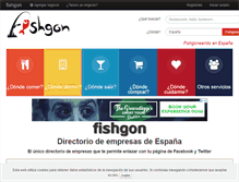 Tablet Screenshot of fishgon.com